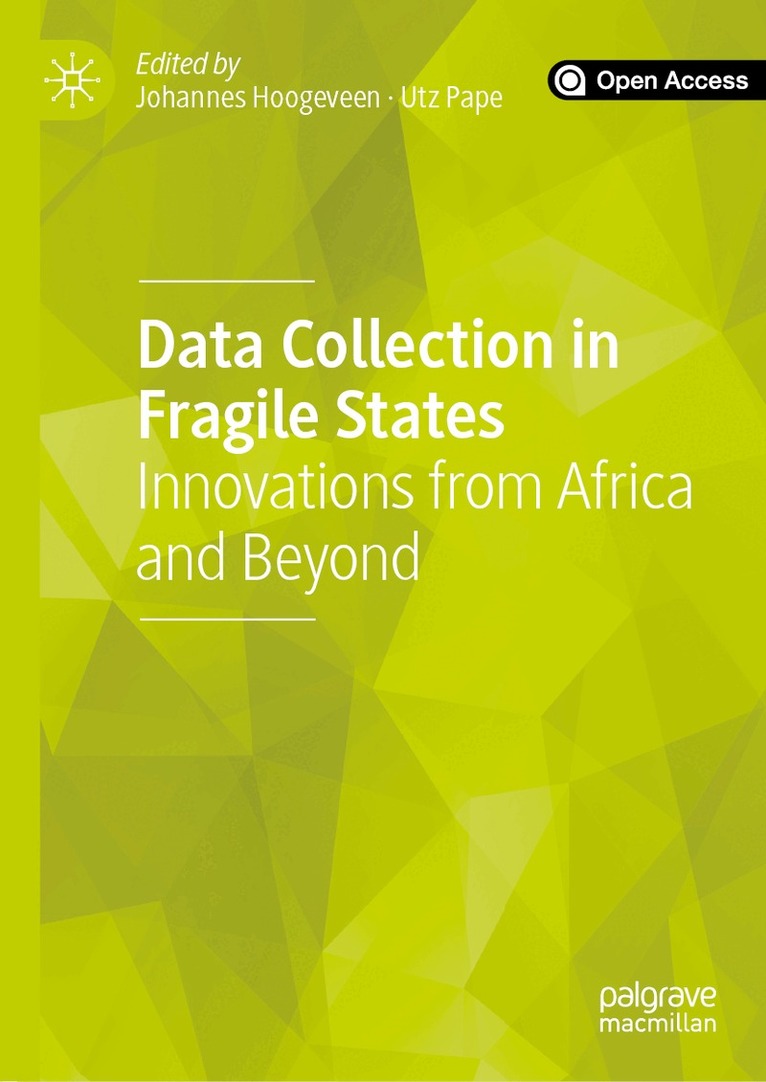 Johannes Hoogeveen, Utz Pape - Data Collection in Fragile States, Inbunden