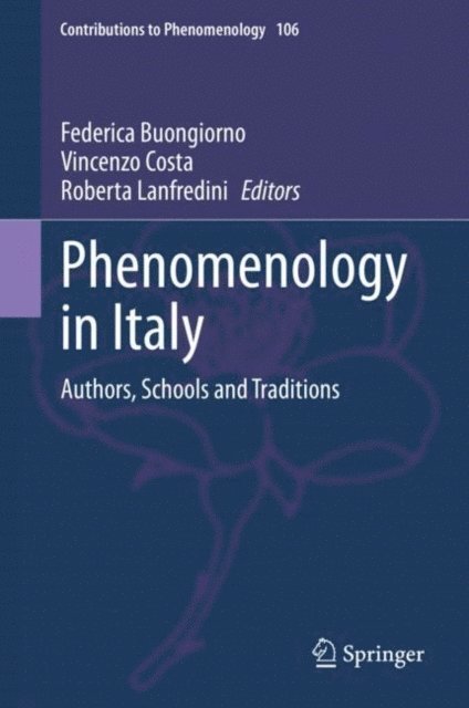 Roberta Lanfredini, Vincenzo Costa, Federica Buongiorno - Phenomenology in Italy, E-bok. Tillgänglighet: Lägg i varukorg
