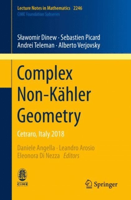 Alberto Verjovsky, Andrei Teleman, Sebastien Picard, Slawomir Dinew, Eleonora Di Nezza, Leandro Arosio, Daniele Angella - Complex Non-Kahler Geometry, E-bok