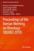 Proceedings of the Iberian Meeting on Rheology (IBEREO 2019)
