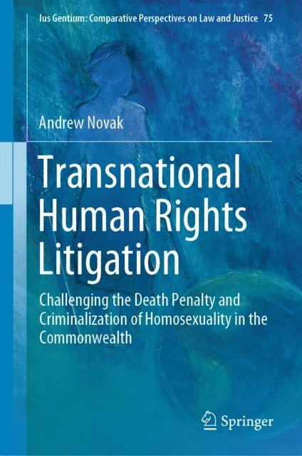 Andrew Novak - Transnational Human Rights Litigation, E-bok