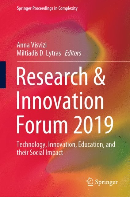 Miltiadis D. Lytras, Anna Visvizi - Research & Innovation Forum 2019, E-bok