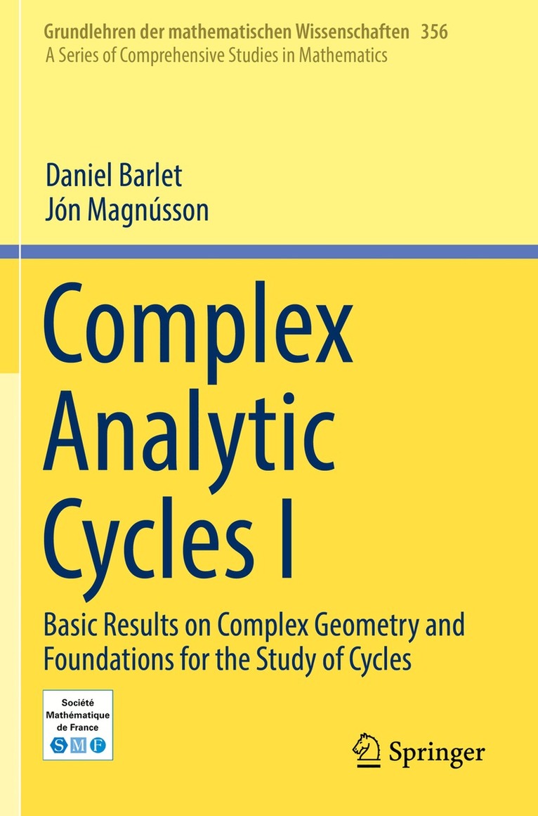 Daniel Barlet, Jón Magnússon - Complex Analytic Cycles I, Häftad