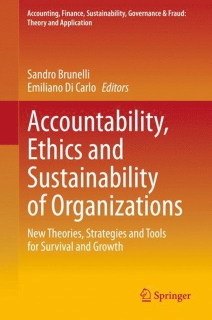 Emiliano Di Carlo, Sandro Brunelli - Accountability, Ethics and Sustainability of Organizations, E-bok