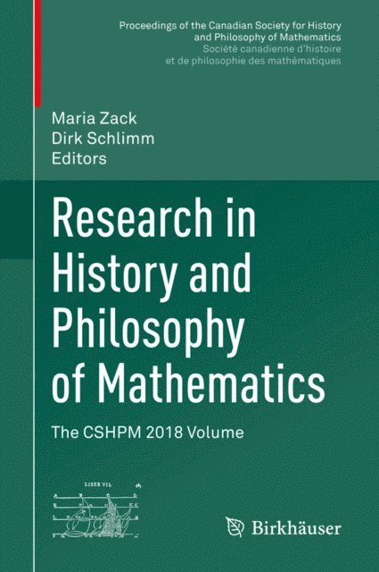 Dirk Schlimm, Maria Zack - Research in History and Philosophy of Mathematics, E-bok