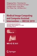 Medical Image Computing and Computer Assisted Intervention - MICCAI 2019