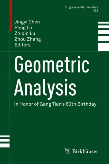 Zhou Zhang, Zhiqin Lu, Peng Lu, Jingyi Chen - Geometric Analysis, E-bok