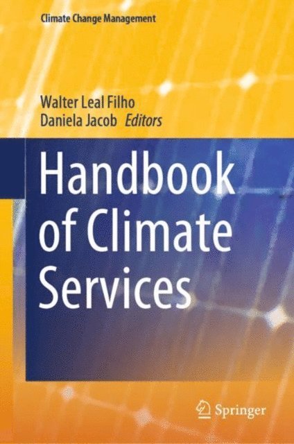 Daniela Jacob, Walter Leal Filho - Handbook of Climate Services, E-bok