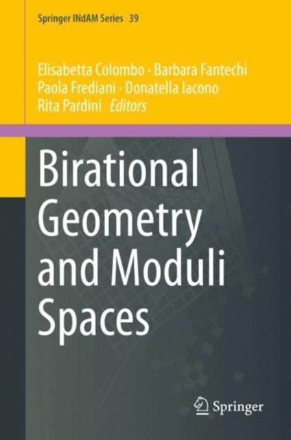 Rita Pardini, Donatella Iacono, Paola Frediani, Barbara Fantechi, Elisabetta Colombo - Birational Geometry and Moduli Spaces, E-bok