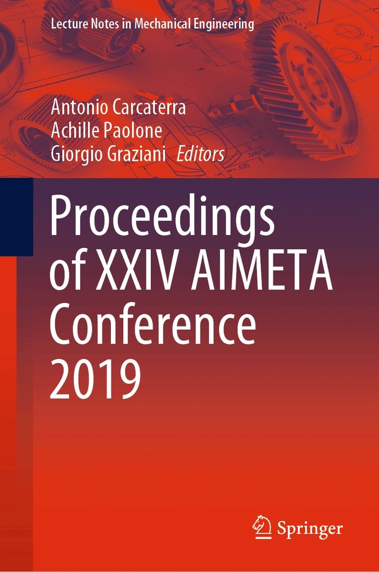 Antonio Carcaterra, Achille Paolone, Giorgio Graziani - Proceedings of XXIV AIMETA Conference 2019, Övrigt