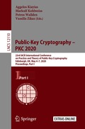 Public-Key Cryptography - PKC 2020