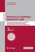 Advances in Cryptology  EUROCRYPT 2020