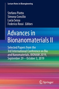Advances in Bionanomaterials II
