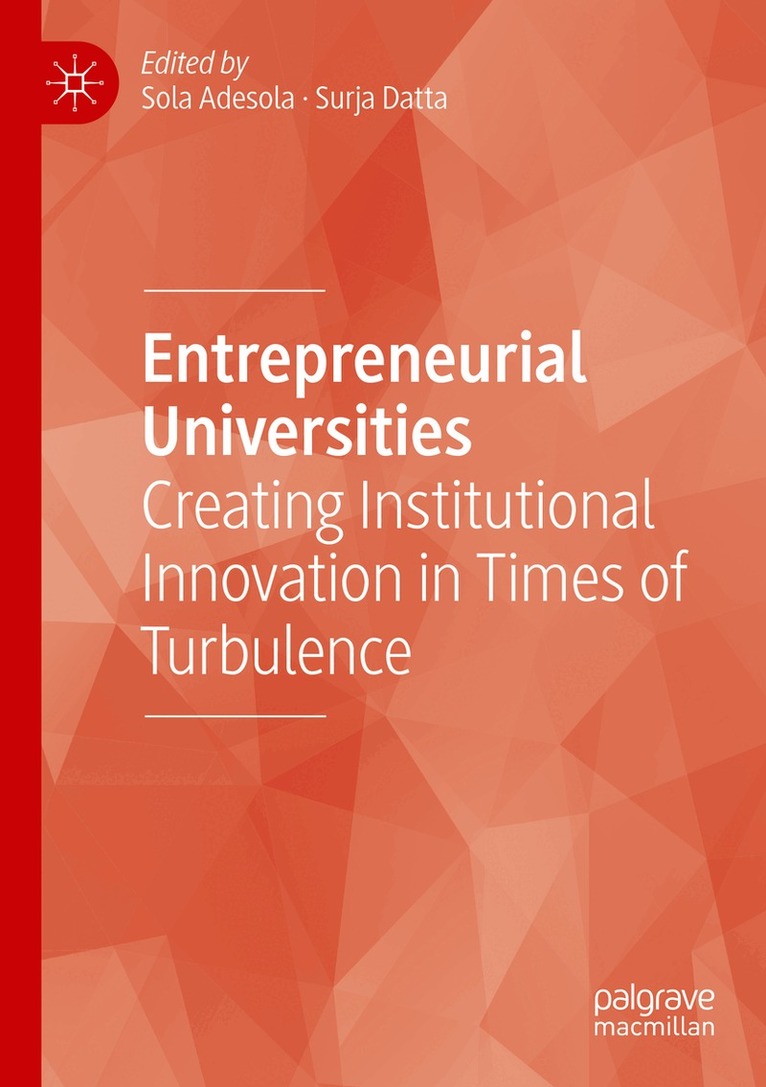 Sola Adesola, Surja Datta - Entrepreneurial Universities, Häftad