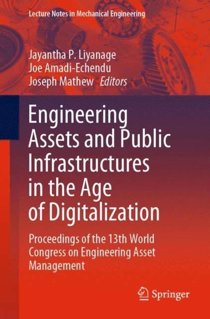Joseph Mathew, Joe Amadi-Echendu, Jayantha P. Liyanage - Engineering Assets and Public Infrastructures in the Age of Digitalization, E-bok