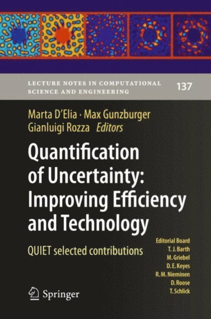 Gianluigi Rozza, Max Gunzburger, Marta D'Elia - Quantification of Uncertainty: Improving Efficiency and Technology, E-bok