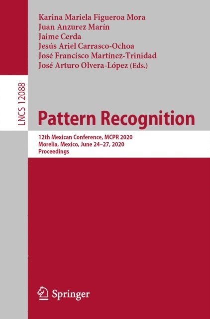 Jose Arturo Olvera-Lopez, Jose Francisco Martinez-Trinidad, Jesus Ariel Carrasco-Ochoa, Jaime Cerda, Juan Anzurez Marin, Karina Mariela Figueroa Mora - Pattern Recognition, E-bok