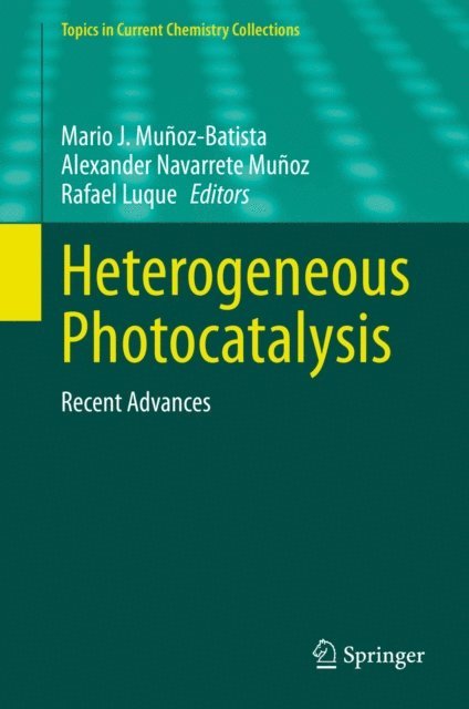 Rafael Luque, Alexander Navarrete Munoz, Mario J. Munoz-Batista - Heterogeneous Photocatalysis, E-bok