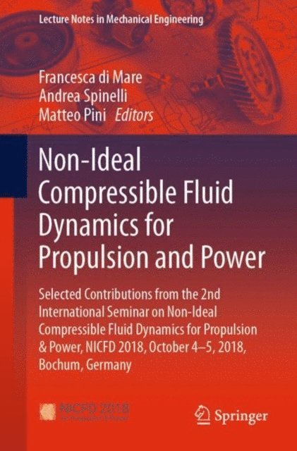 Matteo Pini, Andrea Spinelli, Francesca di Mare - Non-Ideal Compressible Fluid Dynamics for Propulsion and Power, E-bok
