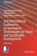 3rd International Conference on Innovative Technologies for Clean and Sustainable Development