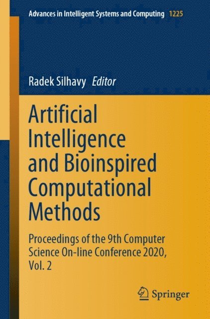 Radek Silhavy - Artificial Intelligence and Bioinspired Computational Methods, E-bok