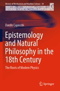 Epistemology and Natural Philosophy in the 18th Century