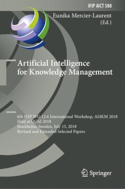 Eunika Mercier-Laurent - Artificial Intelligence for Knowledge Management, E-bok