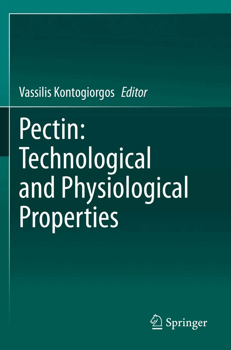 Vassilis Kontogiorgos - Pectin: Technological and Physiological Properties, Häftad. Tillgänglighet: Lägg i varukorg