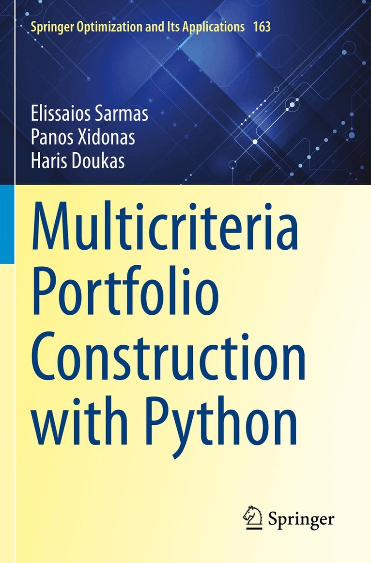 Elissaios Sarmas, Panos Xidonas, Haris Doukas - Multicriteria Portfolio Construction with Python, Häftad