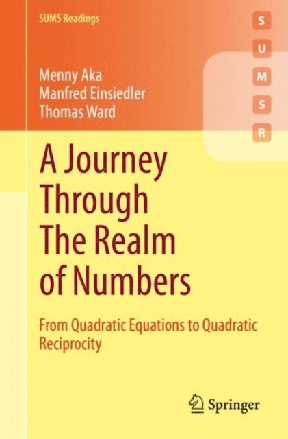 Thomas Ward, Manfred Einsiedler, Menny Aka - Journey Through The Realm of Numbers, E-bok