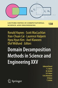 Domain Decomposition Methods in Science and Engineering XXV