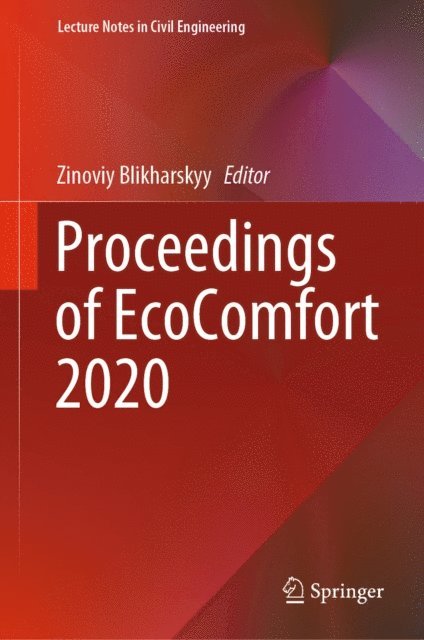 Zinoviy Blikharskyy - Proceedings of EcoComfort 2020, E-bok