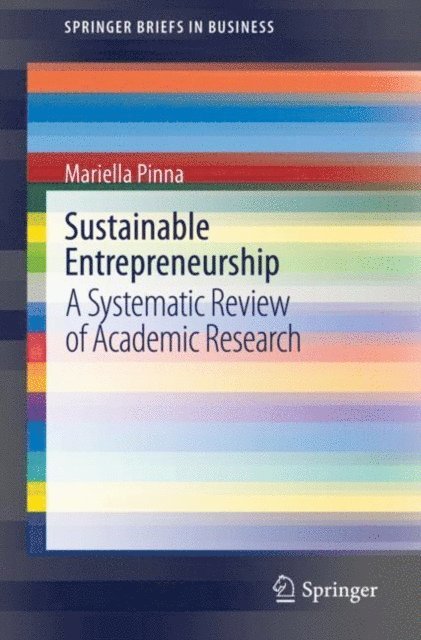 Mariella Pinna - Sustainable Entrepreneurship, E-bok