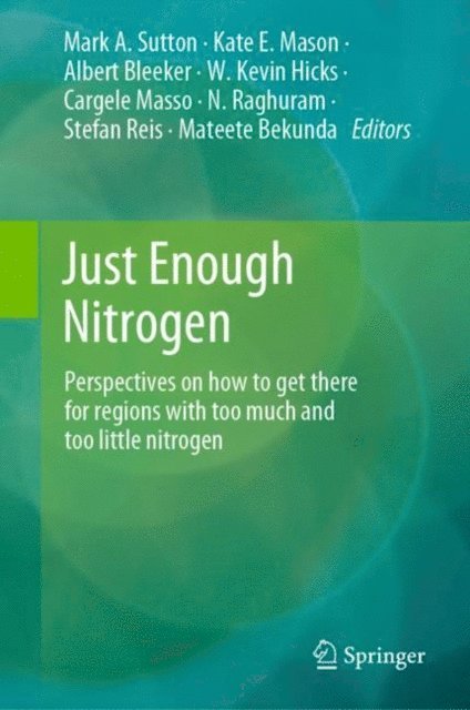Mateete Bekunda, Stefan Reis, N. Raghuram, Cargele Masso, W. Kevin Hicks, Albert Bleeker, Kate E. Mason, Mark A. Sutton - Just Enough Nitrogen, E-bok