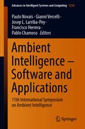 Ambient Intelligence - Software and Applications