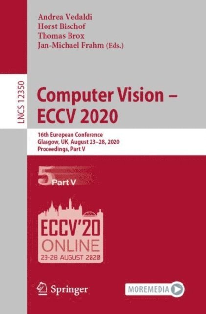 Jan-Michael Frahm, Thomas Brox, Horst Bischof, Andrea Vedaldi - Computer Vision - ECCV 2020, E-bok