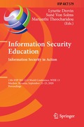 Information Security Education. Information Security in Action