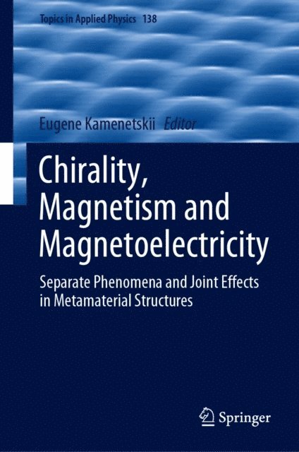 Eugene Kamenetskii - Chirality, Magnetism and Magnetoelectricity, E-bok