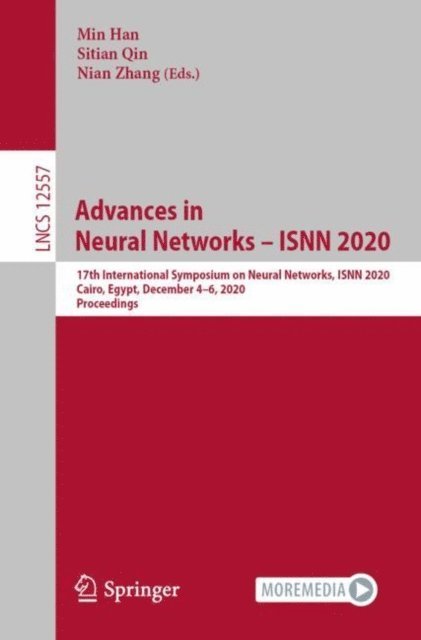 Nian Zhang, Sitian Qin, Min Han - Advances in Neural Networks - ISNN 2020, E-bok