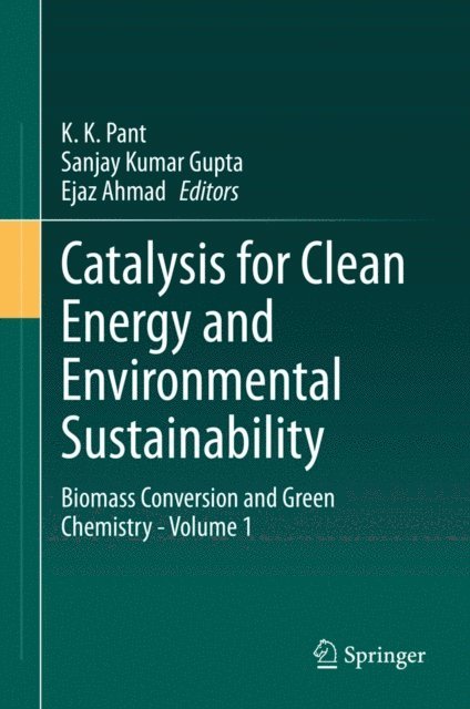 Ejaz Ahmad, Sanjay Kumar Gupta, K. K. Pant - Catalysis for Clean Energy and Environmental Sustainability, E-bok