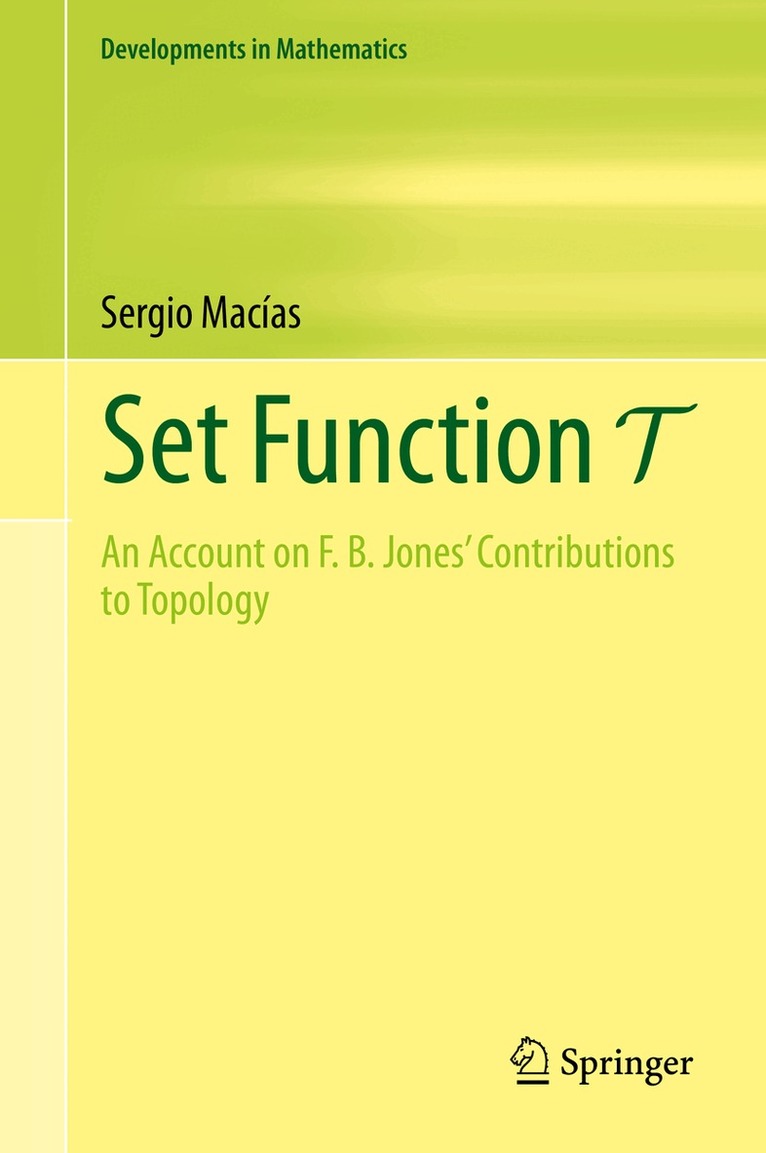 Sergio Macías - Set Function T, Inbunden