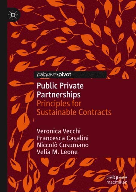 Velia M. Leone, Niccolo Cusumano, Francesca Casalini, Veronica Vecchi - Public Private Partnerships, E-bok