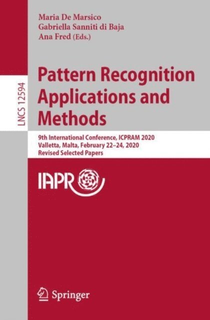 Ana Fred, Gabriella Sanniti di Baja, Maria De Marsico - Pattern Recognition Applications and Methods, E-bok