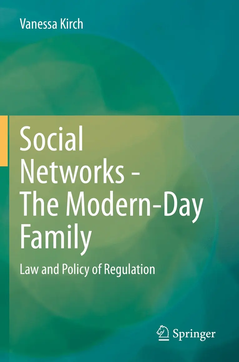 Vanessa Kirch - Social Networks - The Modern-Day Family, Häftad. Tillgänglighet: Lägg i varukorg