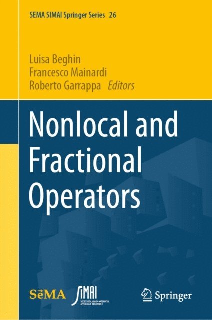 Roberto Garrappa, Francesco Mainardi, Luisa Beghin - Nonlocal and Fractional Operators, E-bok