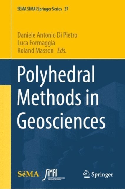 Roland Masson, Luca Formaggia, Daniele Antonio Di Pietro - Polyhedral Methods in Geosciences, E-bok