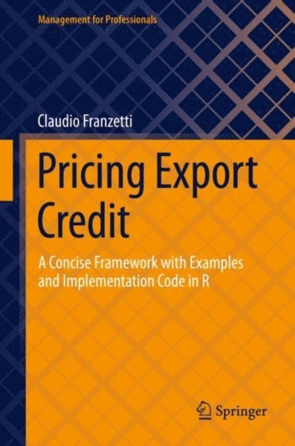 Claudio Franzetti - Pricing Export Credit, E-bok