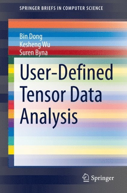 Suren Byna, Kesheng Wu, Bin Dong - User-Defined Tensor Data Analysis, E-bok