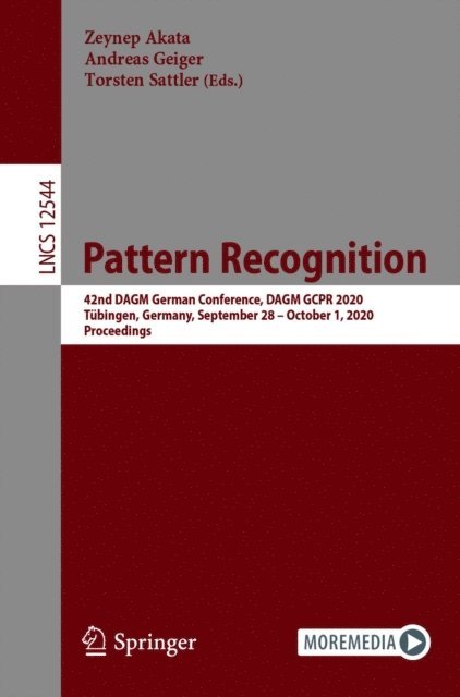 Torsten Sattler, Andreas Geiger, Zeynep Akata - Pattern Recognition, E-bok