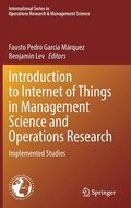Introduction to Internet of Things in Management Science and Operations Research